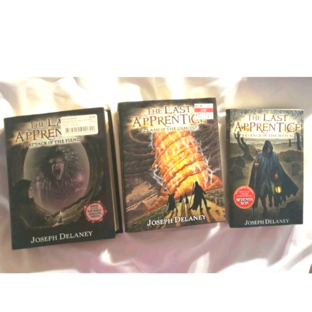 :* Lot of 3 The Last Apprentice books by Joseph Delaney 2 Hardcover  1 softcover